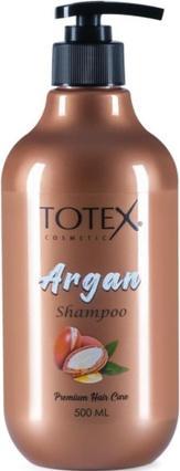 Produktbild Totex Arganöl Haarshampoo Unisex Premium Haarpflege für sprödes und geschädigtes Haar (500 ml, Flüssiges Shampoo)