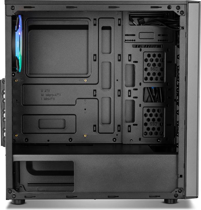 Actual product image Nox Omega RGB Midi Tower (ATX, mATX, ITX)