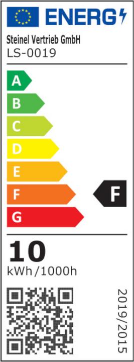 Energy Label Steinel LED Sensor Light Cubo GL 80 (633 lm, IP44)