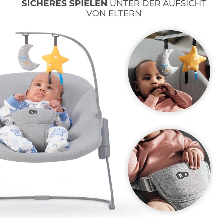 Actual product image KinderKraft Swing Calmee grey