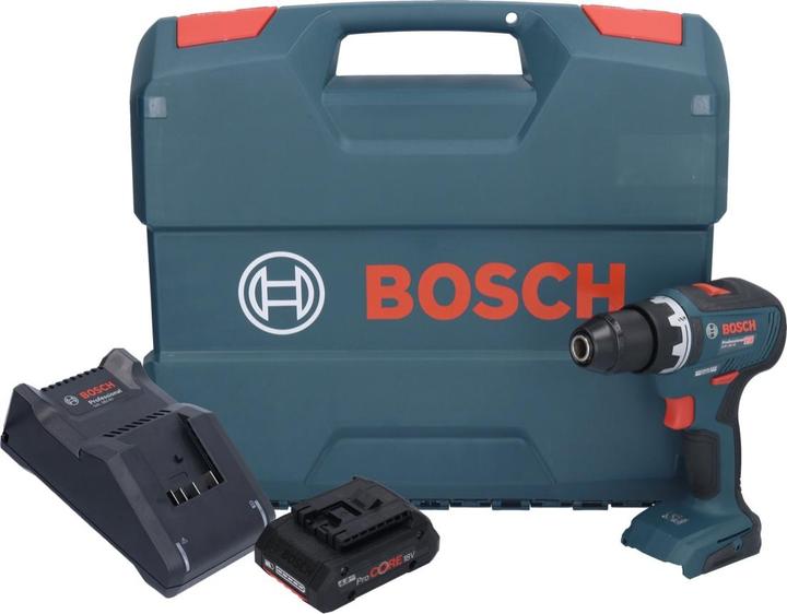 Actual product image Bosch Professional Bosch GSR 18V-55 Professional cordless drill driver 18 V 55 Nm brushless + 1x ProCORE rechargeable (Rechargeable battery operated)