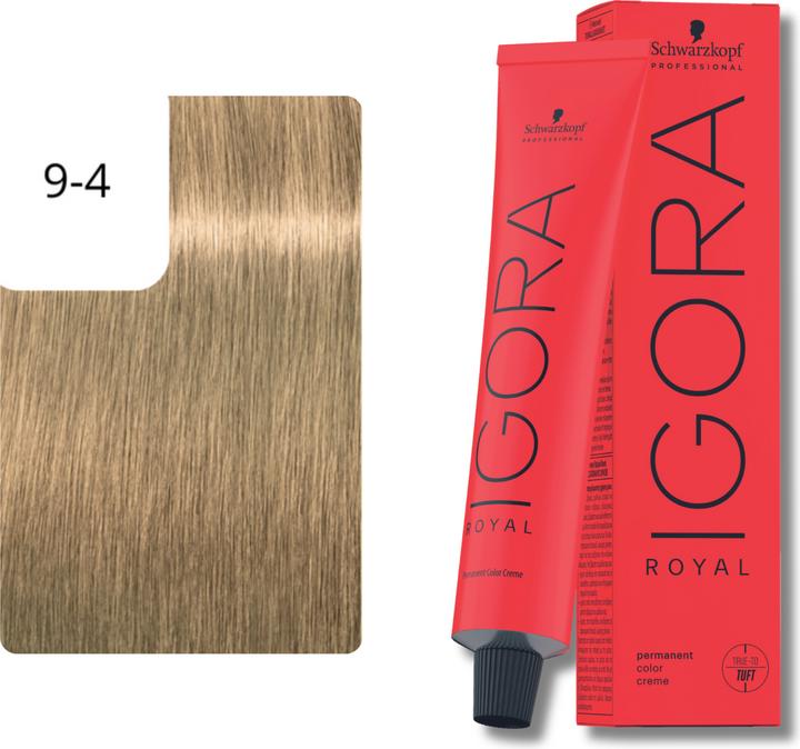 Produktbild Schwarzkopf Professional Igora Royal (9-4 Extra Hellblond Beige)