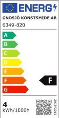 Energie-Label Konstsmide Micro LED Lichterkette, 200 Lampen (0.21 m)