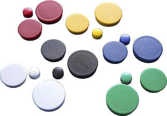 Produktbild eurokraft basic Rundmagnet, Kunststoff (72 x)