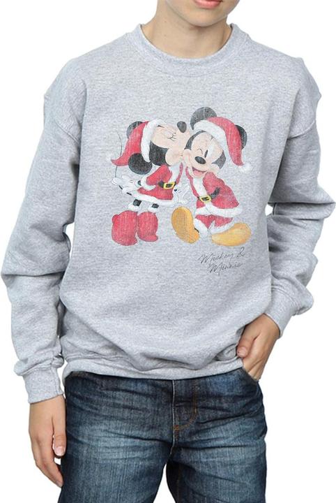Image du produit Disney - Sweat MICKEY AND MINNIE CHRISTMAS KISS - Garçon (152, 158)