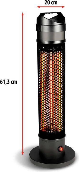 Produktbild Alpina Garden Infrarot-Heizung, FREISTEHEND (800 W)