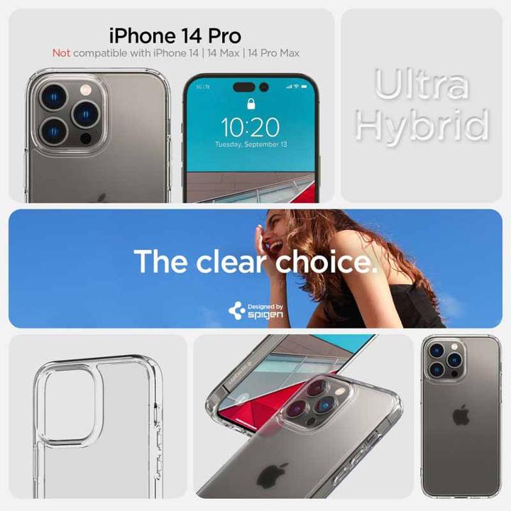 Produktbild Spigen Ultra Hybrid TPU Back Cover Durchsichtig Google Pixel 9 Pro XL (Google Pixel 9 Pro XL)