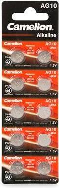 Actual product image Pilha LR1130/AG10 für Uhren (10 pcs., AG10, 78 mAh)