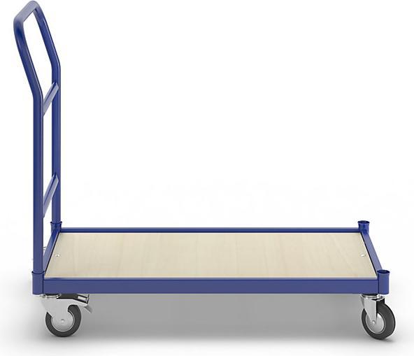 Actual product image eurokraft basic Platform truck, max. load 250 kg, shelves LxW 1050 x 475 mm. (250 kg)