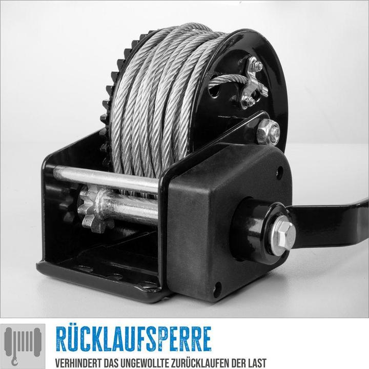 Actual product image Güde Seilwinde 720 Kg 20 M