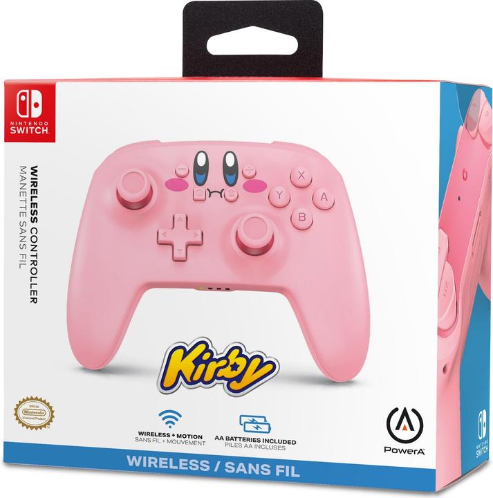 Immagine prodotto PowerA Wireless Controller - Kirby Mouthful (Switch)