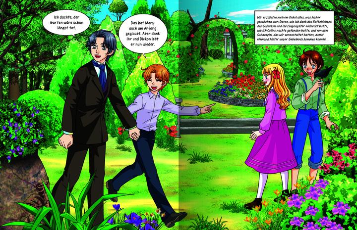 Produktbild MANHWA – Klassiker für Kids – Der geheime Garten (Deutsch, Frances Hodgson Burnett, 2025)