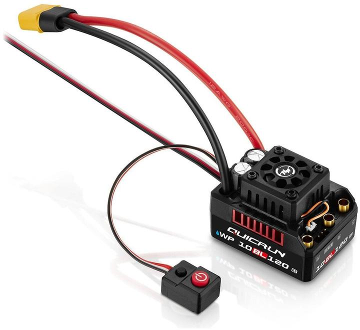 Actual product image Hobbywing Combo WP10BL120G2 with 3652SL-4000KV-G2