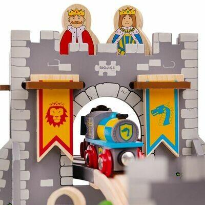 Actual product image Bigjigs Wooden railroad viaduct