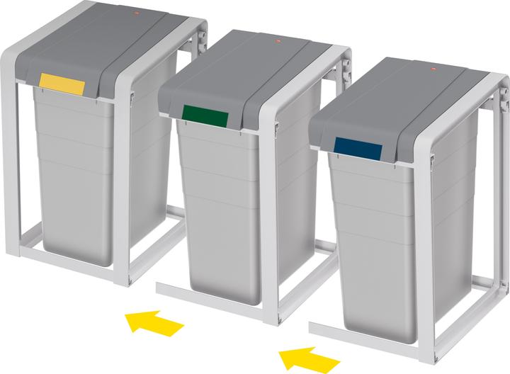 Produktbild Hailo ProfiLine Öko XL (Erweiterungseinheit), Flexibles Mülltrennsystem, 38 ltr (38 l)