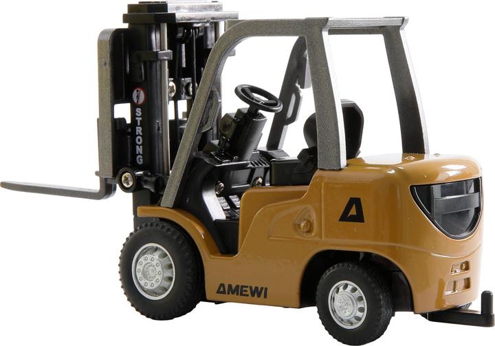 Amewi RC Gabelstapler aus Metall 8-Kanal 1:64 RTR (RTR Prêt à fonctionner)