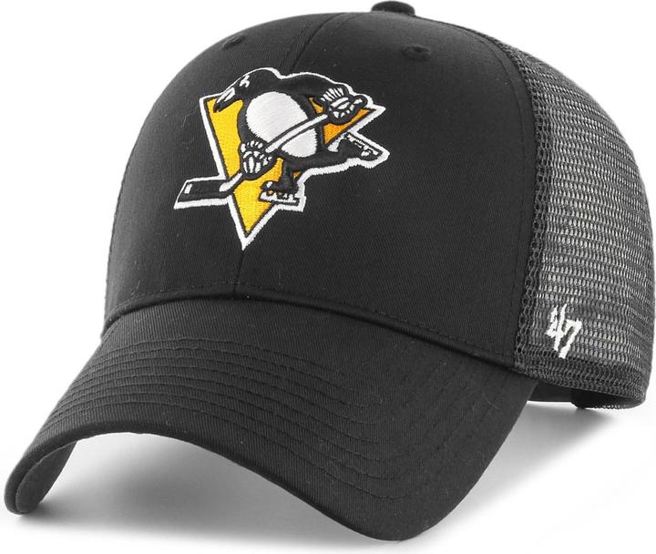 47 Brand NHL black Pittsburgh Penguins Branson MVP OSFA (One Size)