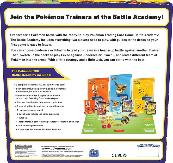 Produktbild Pokémon Pokemon - Battle Academy 2021 (POK80906) (Englisch, Box Set & Collection)