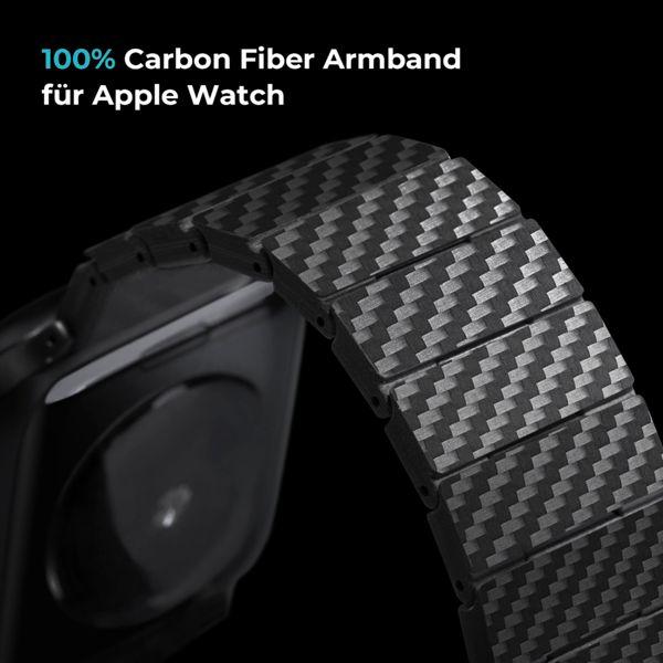 Produktbild Pitaka Carbon Fiber Link Bracelet Modern Band 38-40mm (38 mm, 40 mm, Kohlefaser)
