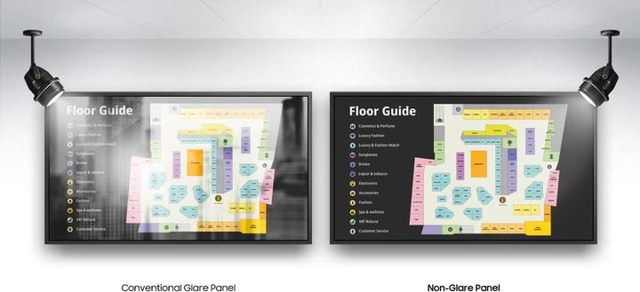 Actual product image Samsung QH75B (3840 x 2160 Pixels, 75")