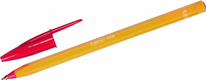 Image du produit Bic Stylo à bille orange, couleur du trait : rouge (Orange, 1 x)
