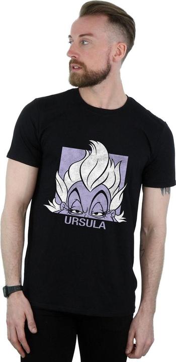 Actual product image Disney Mens Usrsula Cropped Head T-Shirt (L)