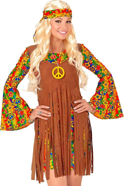 Actual product image Widmann Costume Hippie Girl: Flower Power Outfit (S)