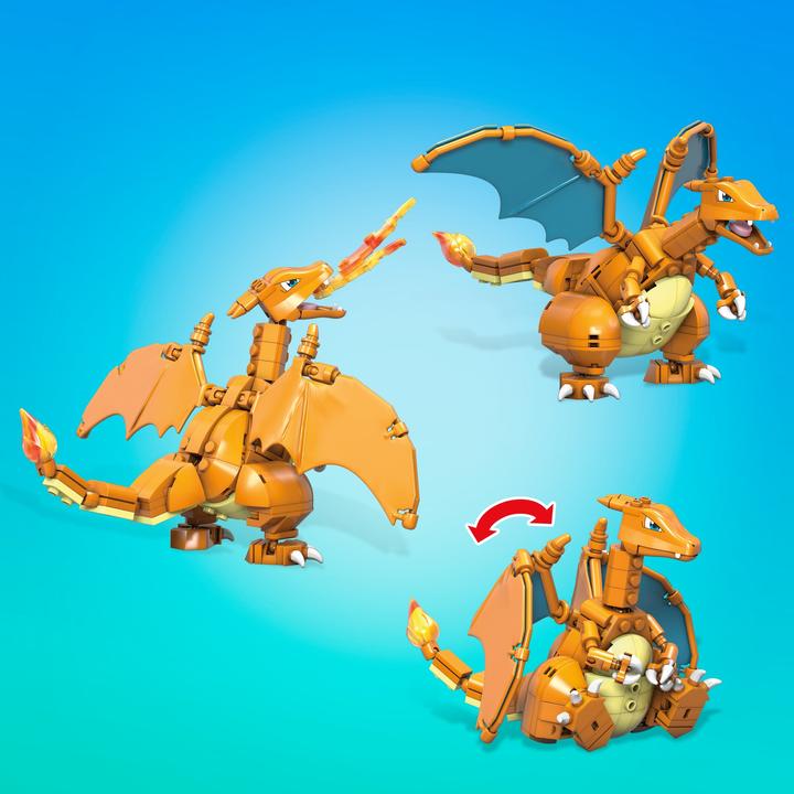 Actual product image Mega Construx Pokemon building set - Glurak