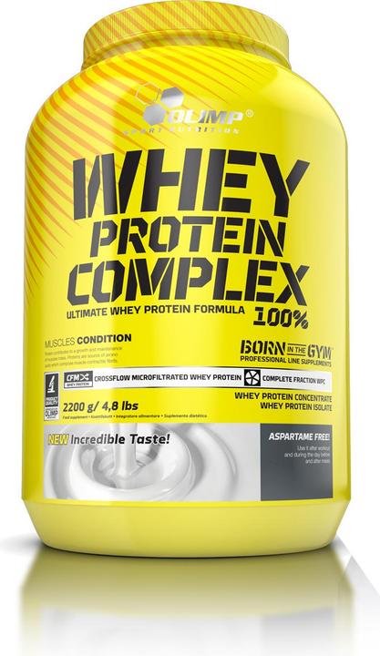 Immagine prodotto Olimp Sport Nutrition Olimp Whey Protein Complex (lattina da 1800g) (Vaniglia, 1 pz., 1800 g)