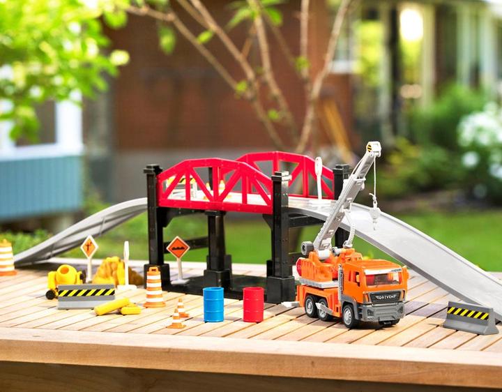 Produktbild Driven by Battat Driven - Construction Baustelle Brücke Spielset