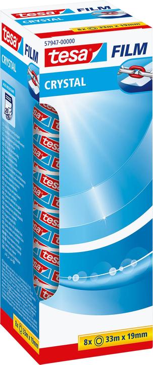 Image du produit tesa tesafilm 8x CRYSTAL ruban adhésif (19.19 mm)