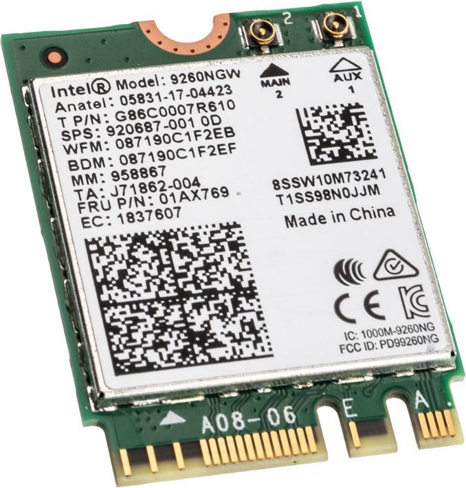Produktbild Intel AC 9260 (M.2 A Key)