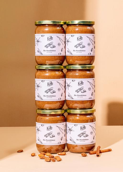 Immagine prodotto KoRo Bio Mandelmus mit Vanille und Zimt