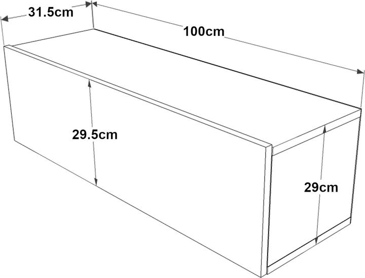 Immagine prodotto En.Casa Lapinlahti (100 x 31,5 x 29,5 cm)