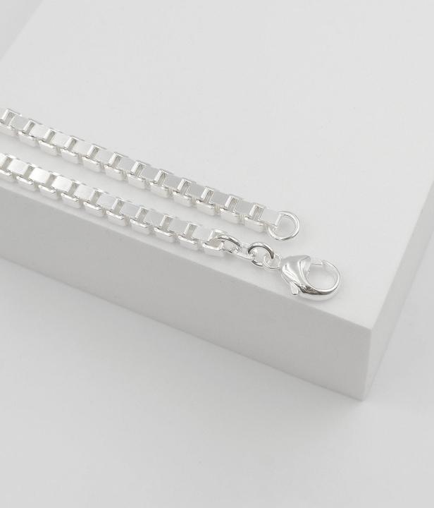 Produktbild Muau Venezianer (925, Satiniert, Silber poliert, 55 cm)