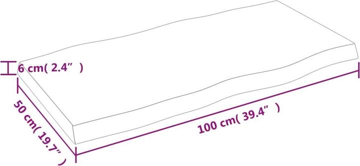 Produktbild VidaXL Nili (100 x 50 x 6 cm)