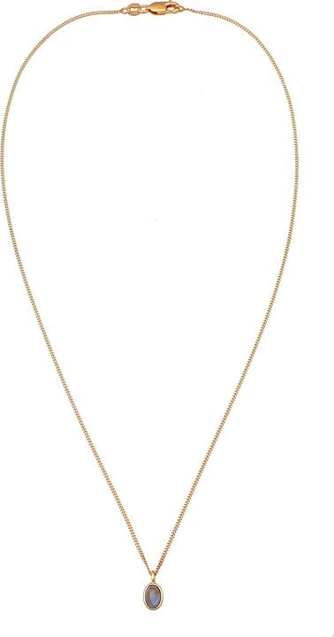 Produktbild Elli Edelsteinkette (375 Gelbgold, Labradorit, 42 cm)