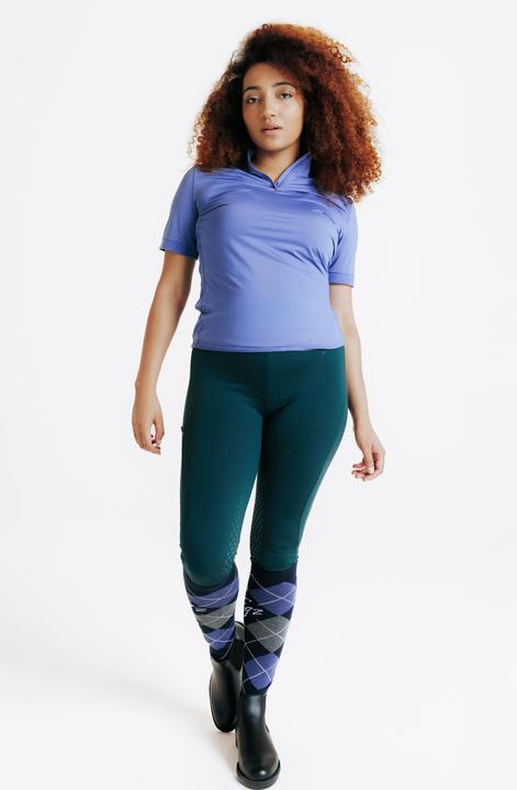 Immagine prodotto Fouganza Reit-Poloshirt kurzarm Damen blau (XS)