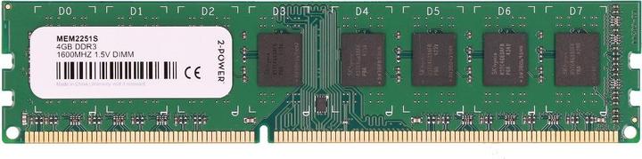 Produktbild 2-Power Value 4GB DDR3 1600MHz 1.5V DIMM (1 x 4GB, 2666 MHz, DDR3-RAM, SO-DIMM)