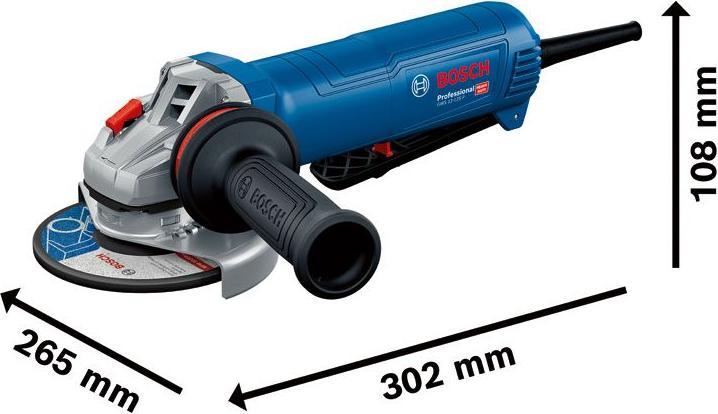 Produktbild Bosch Professional Bosch GWS 12-125 P Winkelschleifer (125 mm)