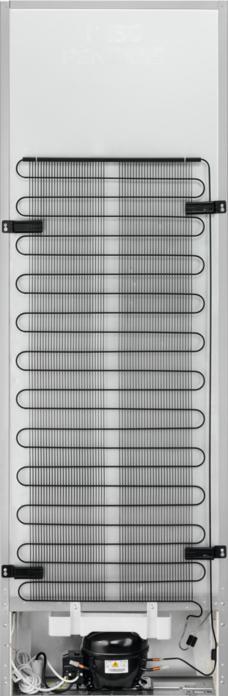 Actual product image AEG AGB728E5NB diepvriezer Staand Vrijstaand 280 l E Zwart, Grijs, Roestvrijstaal (Stand-alone, 280 l)