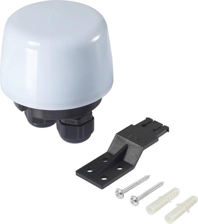Actual product image Sygonix SY-5836544 Twilight switch White, black 230 V/AC 1 NO contact