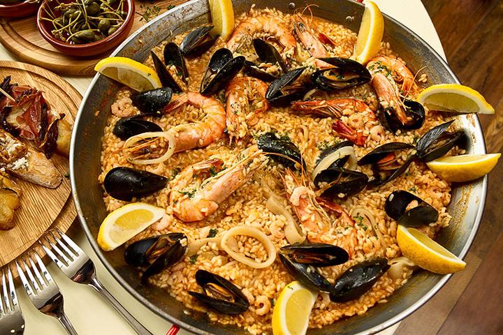 Actual product image All'Grill Enamelled paella pan Ø 12 cm (12 cm, Paella pan, Steel)