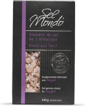 Image du produit SelMondo Sel de l'Himalaya, n° de code 15101 (440 g)