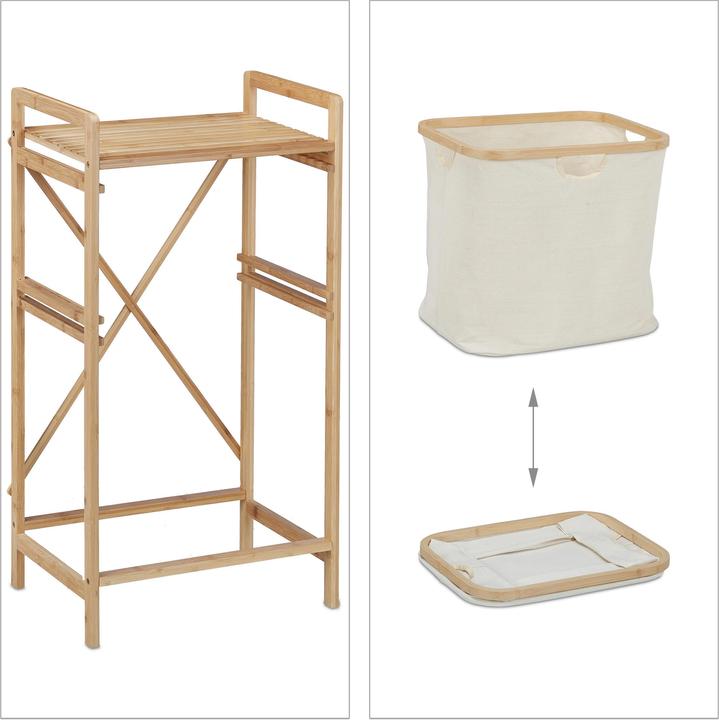 Image du produit Relaxdays Panier à linge (123 l)