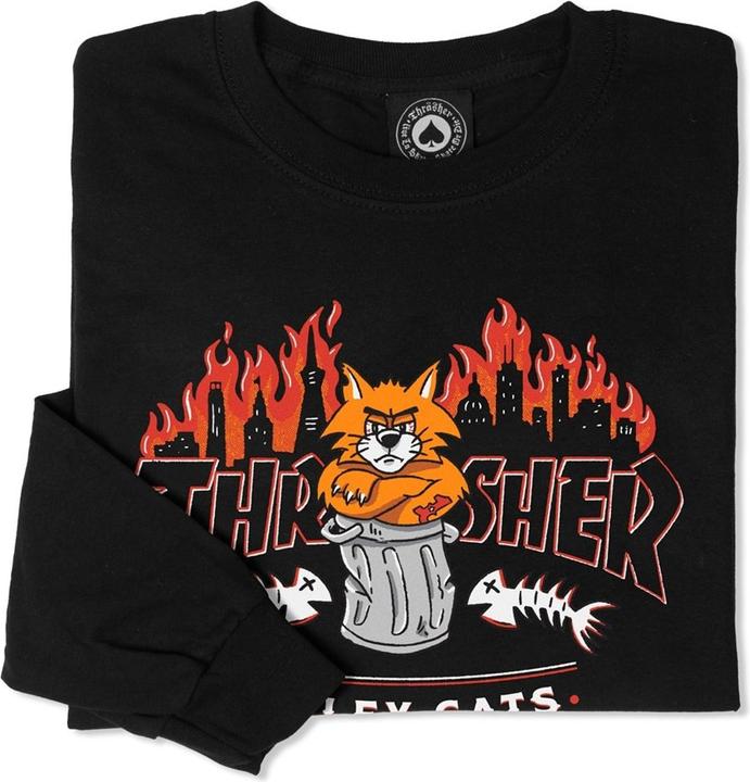 Immagine prodotto Thrasher Alley Cats a manica lunga (S)