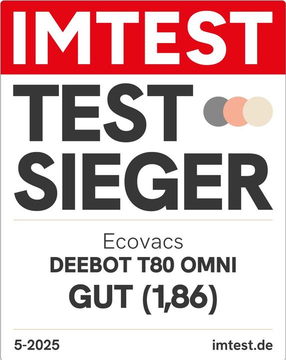 Produktbild Ecovacs T80 Omni (Saugroboter)