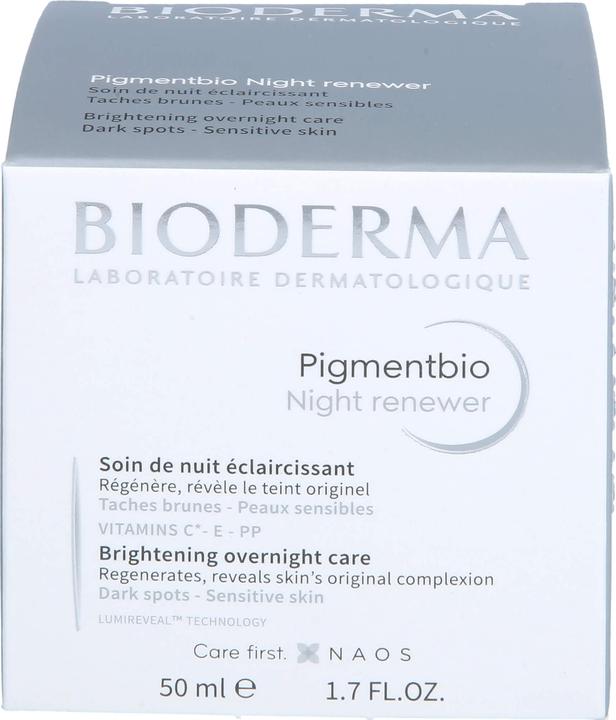 Nutritional values and ingredients Bioderma Pigment Bio Night Renewer (50 ml, Night cream)