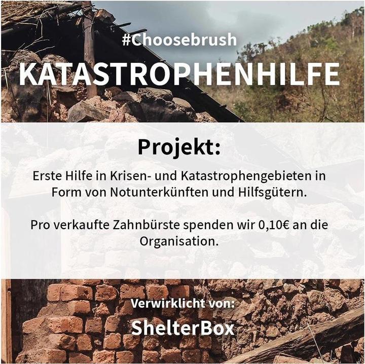Immagine prodotto Niyok Spazzolino da denti a mano Bamboo Disaster Relief 1 pezzo (Morbido, 1 x)