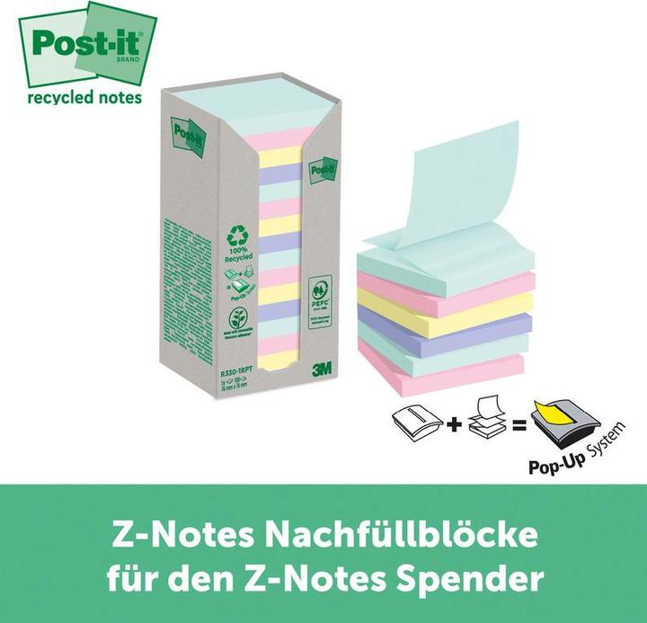 Immagine prodotto Post-it Recycling Notes (76 x 76 mm)